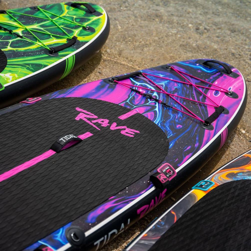 Tidal Rave ACRYLIC Inflatable Paddle Board 10’ 6